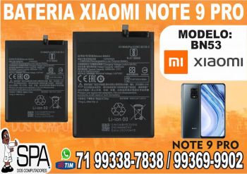 Bateria bn53 para xiaomi note 9 pro em salvador ba. Eletrnicos e celulares