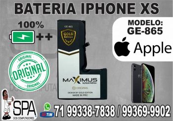 Bateria original apple iphone xs em salvador ba. Eletrnicos e celulares