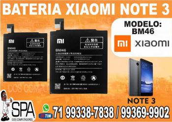 Bateria xiaomi bm46 para redmi note 3 em salvador ba. Eletrônicos e celulares