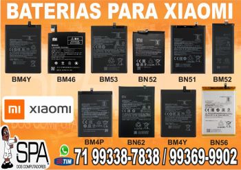 Baterias xiaomi em salvador bahia. Eletrônicos e celulares