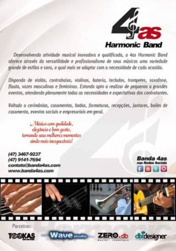 4as harmonic band. Guia de empresas e servios