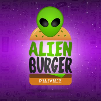 Alien burger delivery. Guia de empresas e servios