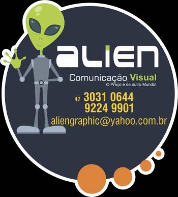 Alien comunicao visual. Guia de empresas e servios