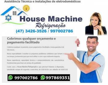 Cobrimos quaisquer oramento ! house machine refrigerao. Guia de empresas e servios