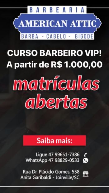 Curso barbeiro profissional. Guia de empresas e servios