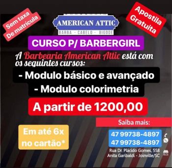 Curso barbergirl. Guia de empresas e servios