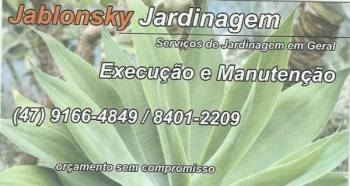 Jablonsky jardinagem. Guia de empresas e servios