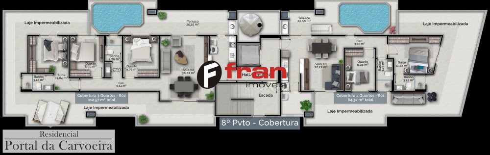 Apartamento  venda  no Carvoeira - Florianpolis, SC. Imveis